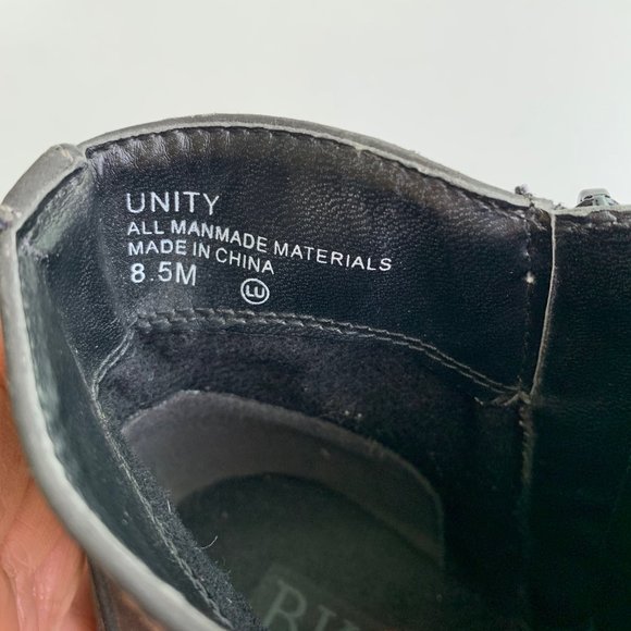 BKE Unity Ankle Boots Western Embroidered Gray - Picture 5 of 10